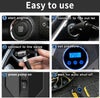 Digital Air Compressor for Car Auto Pump Portable Tire Inflator with LED Light DC 12V